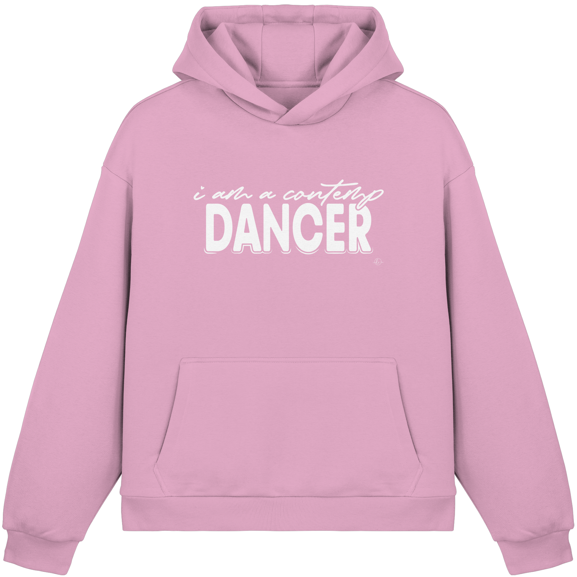 Hoodie - I am a contemp dancer - Boxcut Unisex Dancer Hoodie