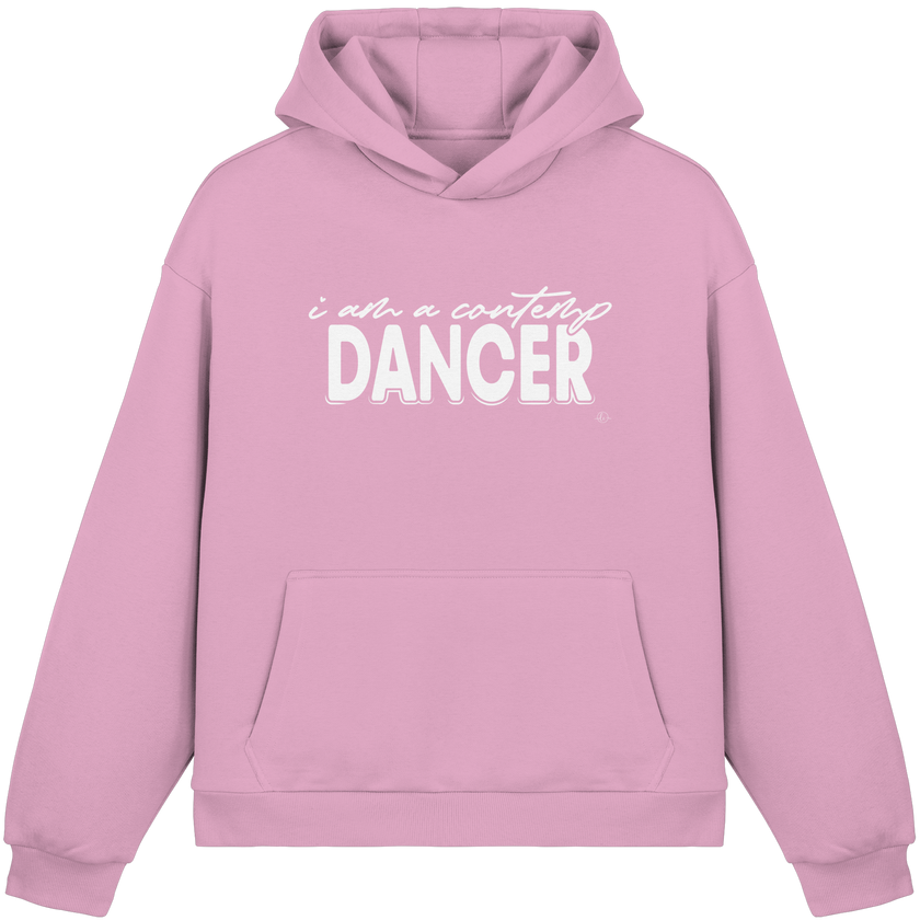 Hoodie - I am a contemp dancer - Boxcut Unisex Dancer Hoodie
