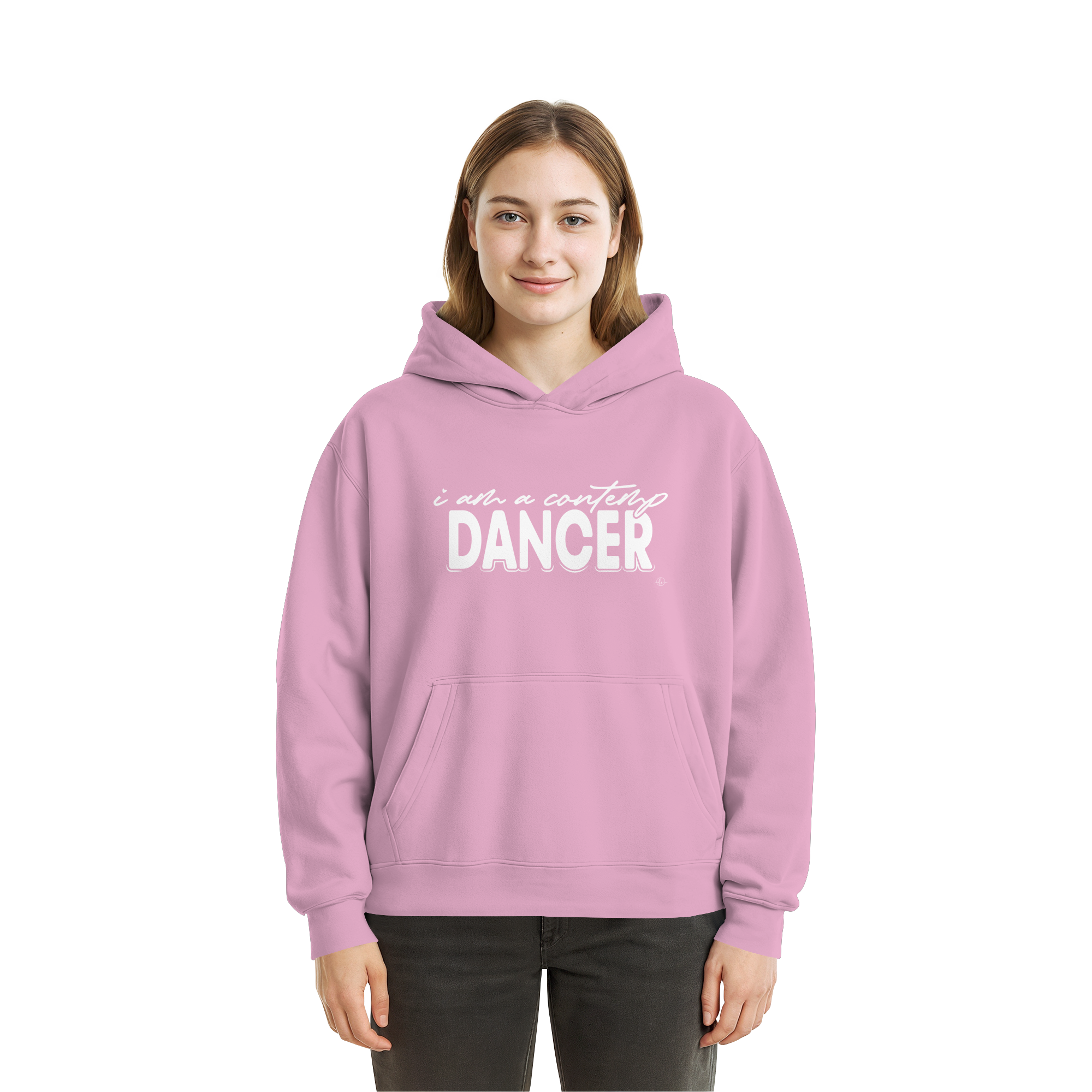 Hoodie - I am a contemp dancer - Boxcut Unisex Dancer Hoodie