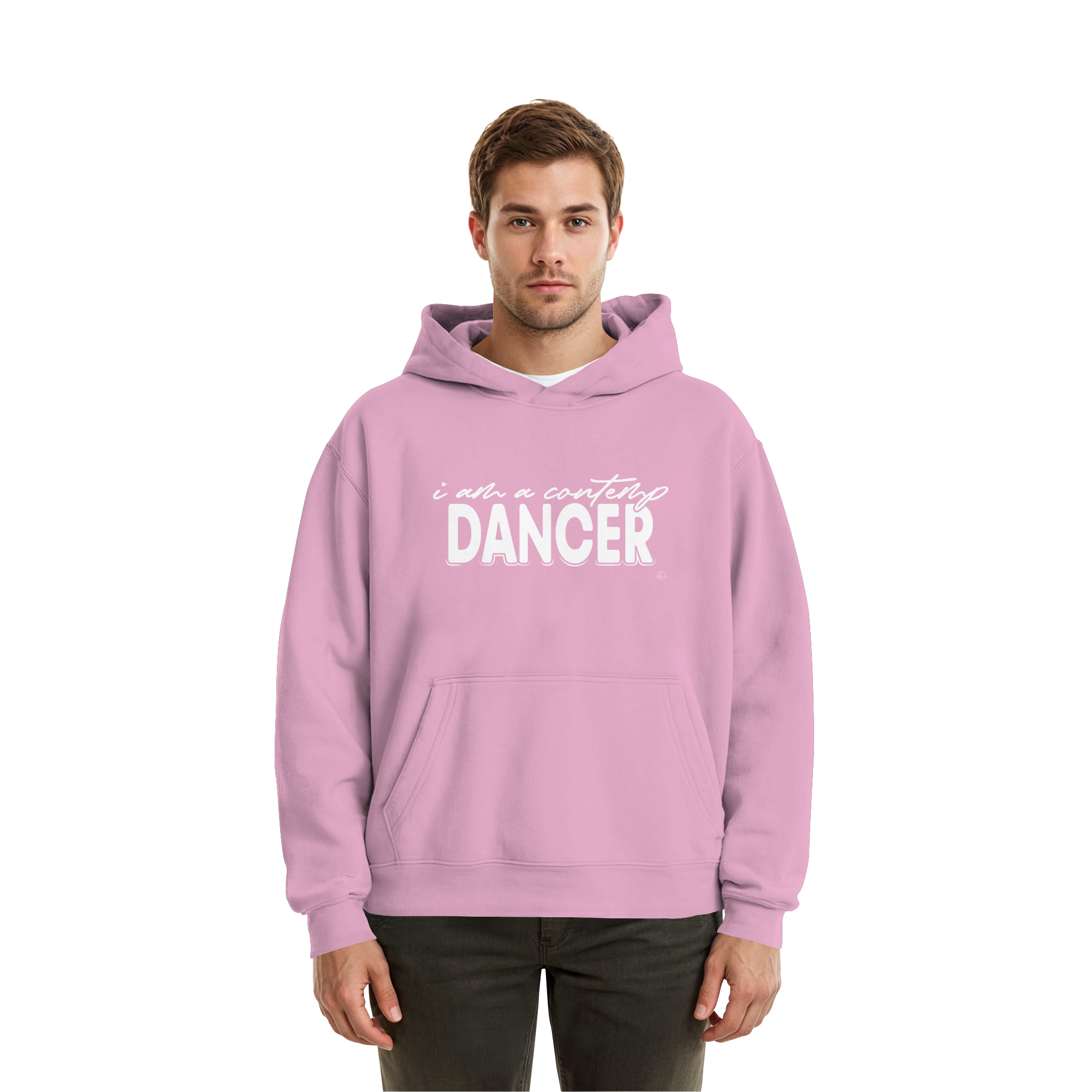 Hoodie - I am a contemp dancer - Boxcut Unisex Dancer Hoodie