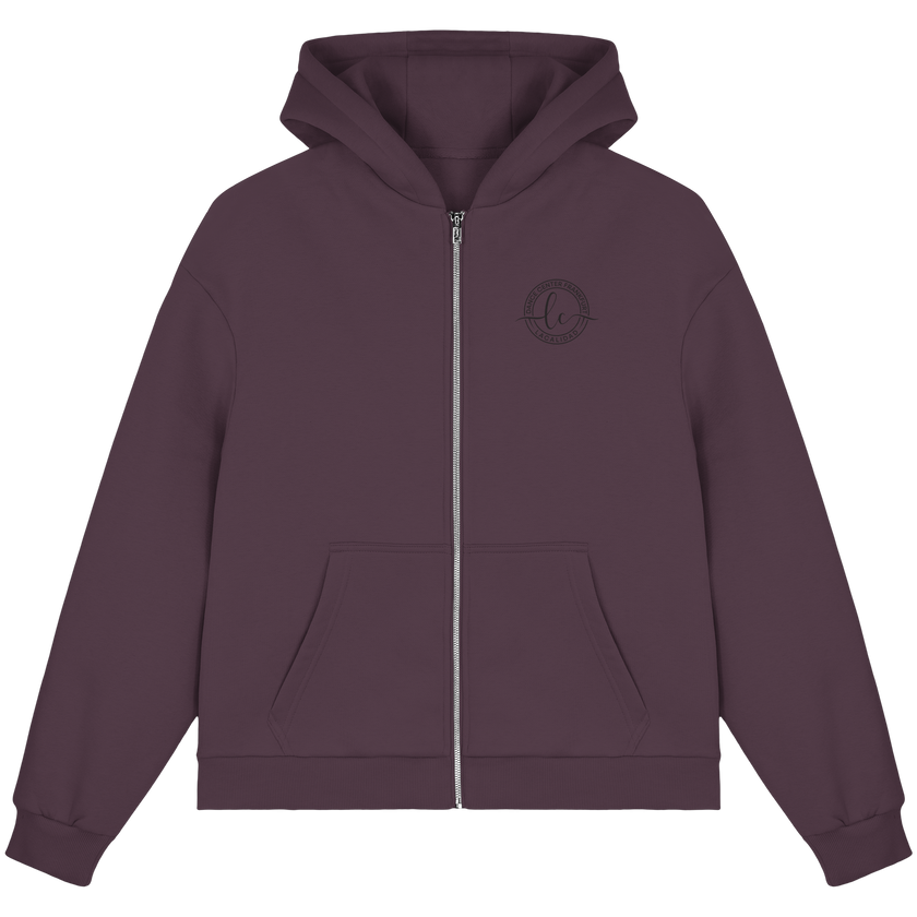Dancelike LaCalidad Community Hoodie Zip Oversize - Fluffy Boxcut Zipper
