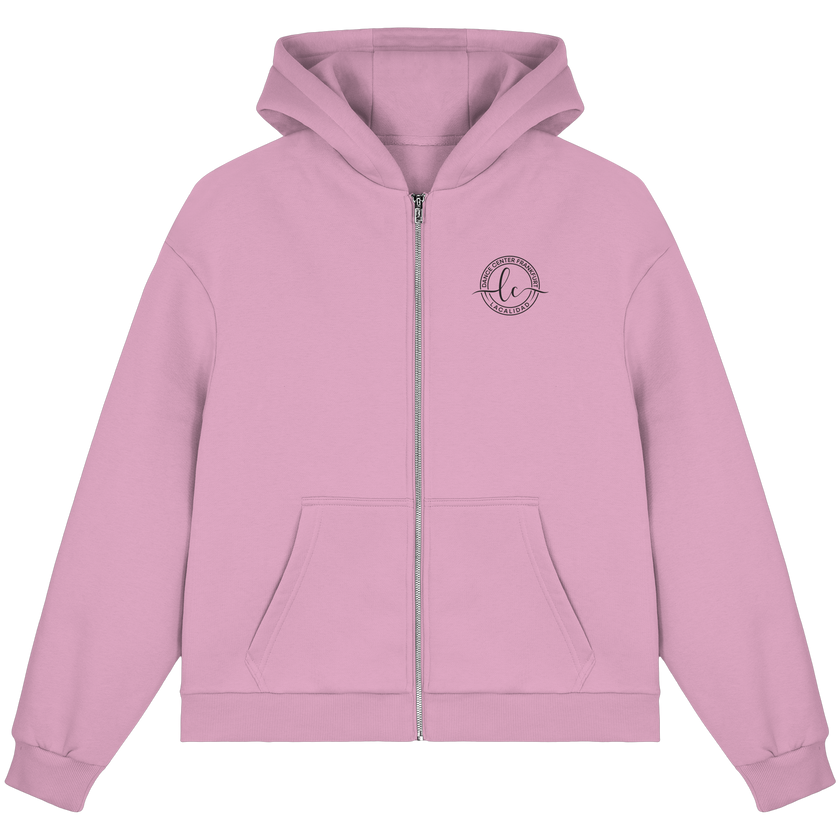 Dancelike LaCalidad Community Hoodie Zip Oversize - Fluffy Boxcut Zipper