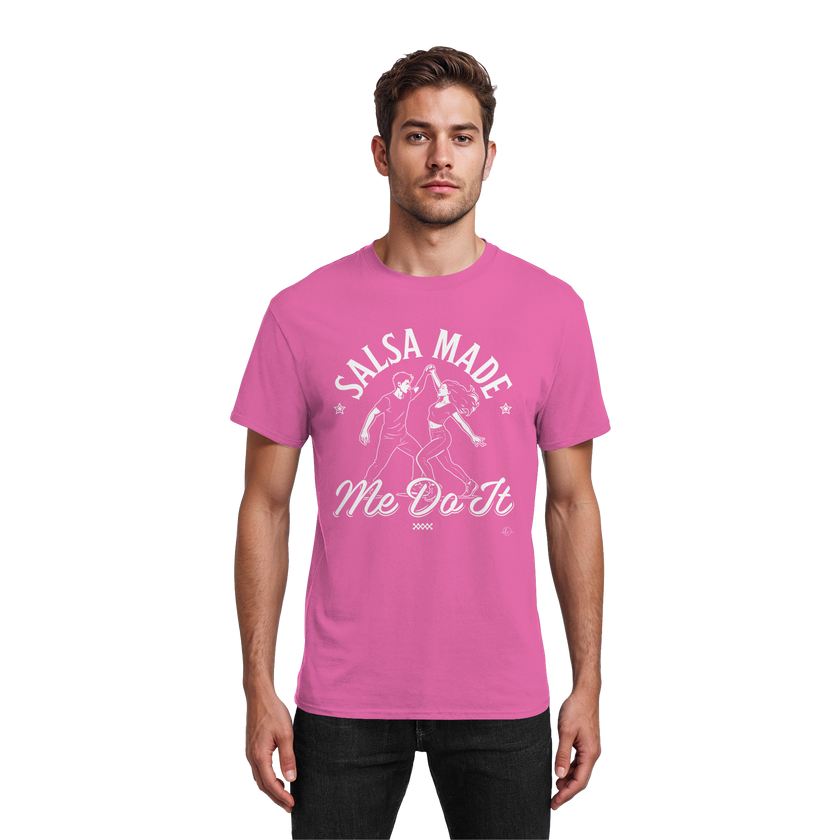 Salsa T-shirt - Salsa made me do it - Unisex - Tanz T-shirt