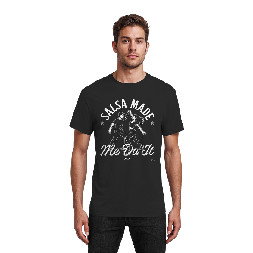 Salsa T-shirt - Salsa made me do it - Unisex - Tanz T-shirt