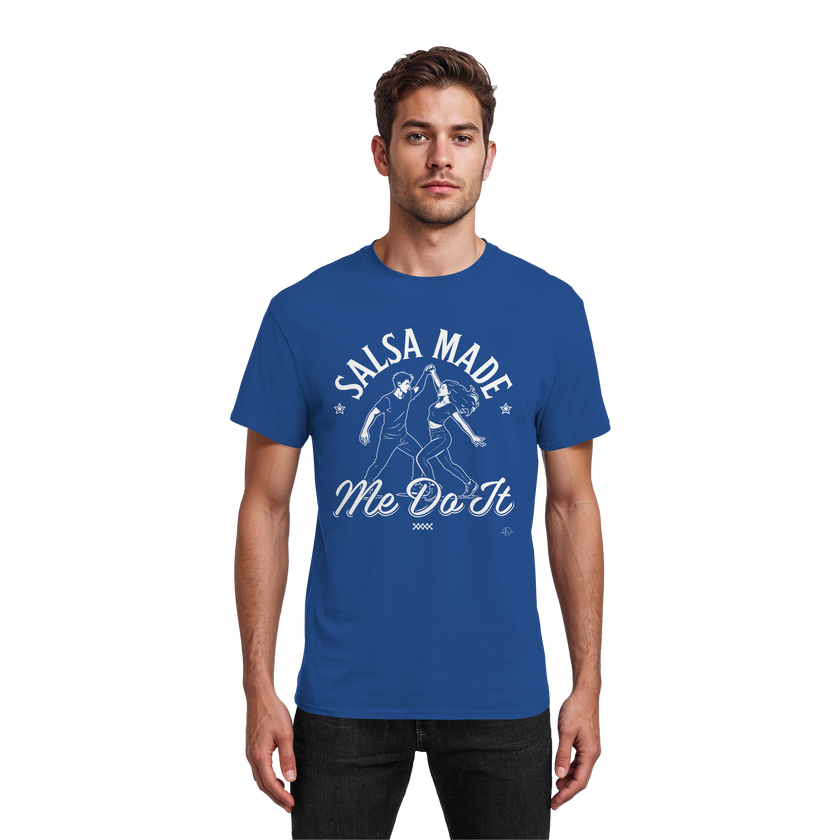 Salsa T-shirt - Salsa made me do it - Unisex - Tanz T-shirt