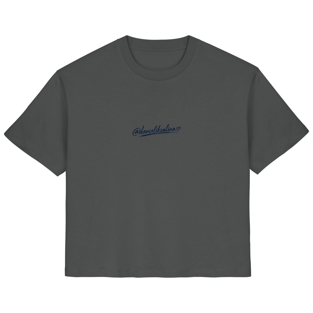 @dancelikealina Side Split Shirt  - Ladies Organic Shirt