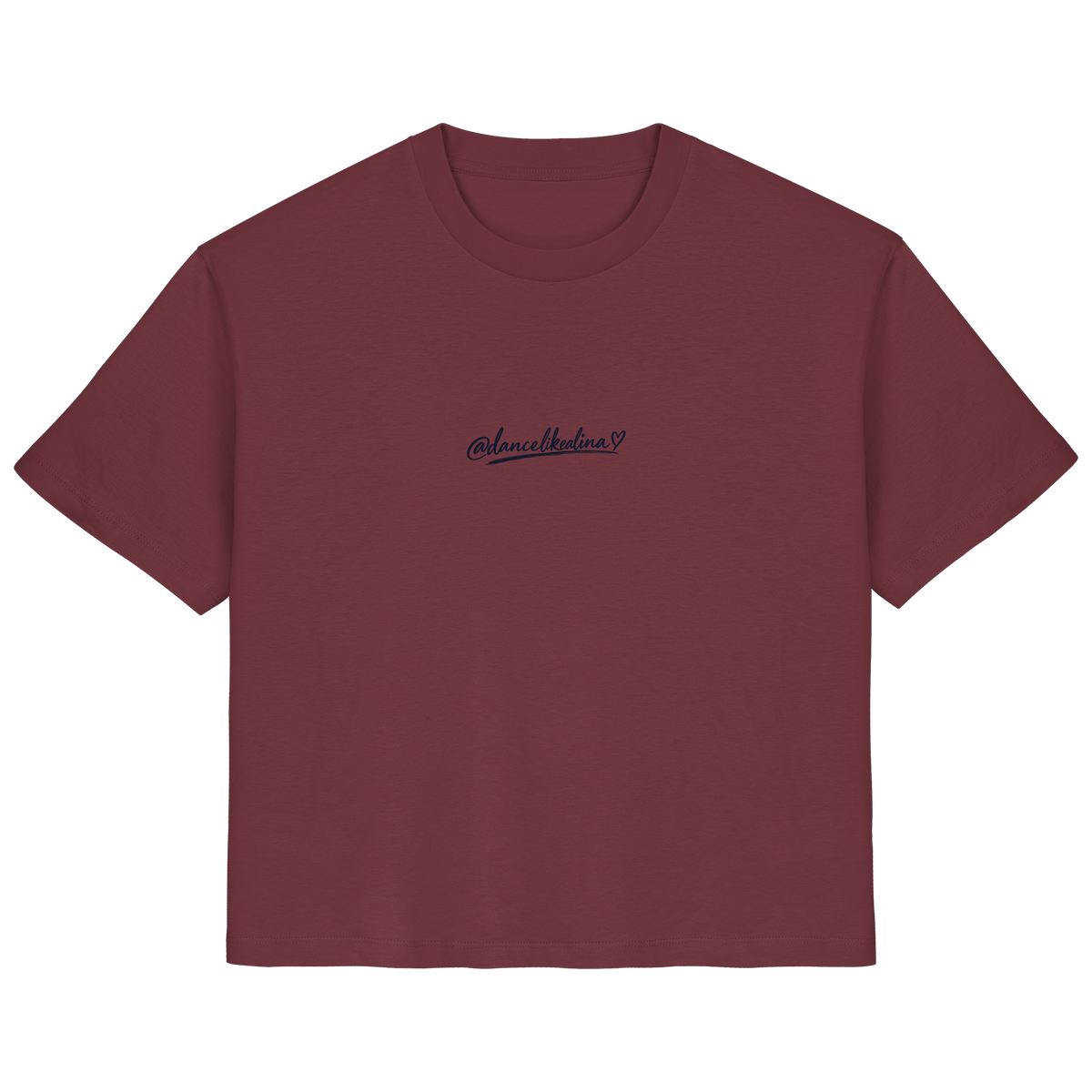 DANCE Shirt @dancelikealina - Ladies Organic Shirt