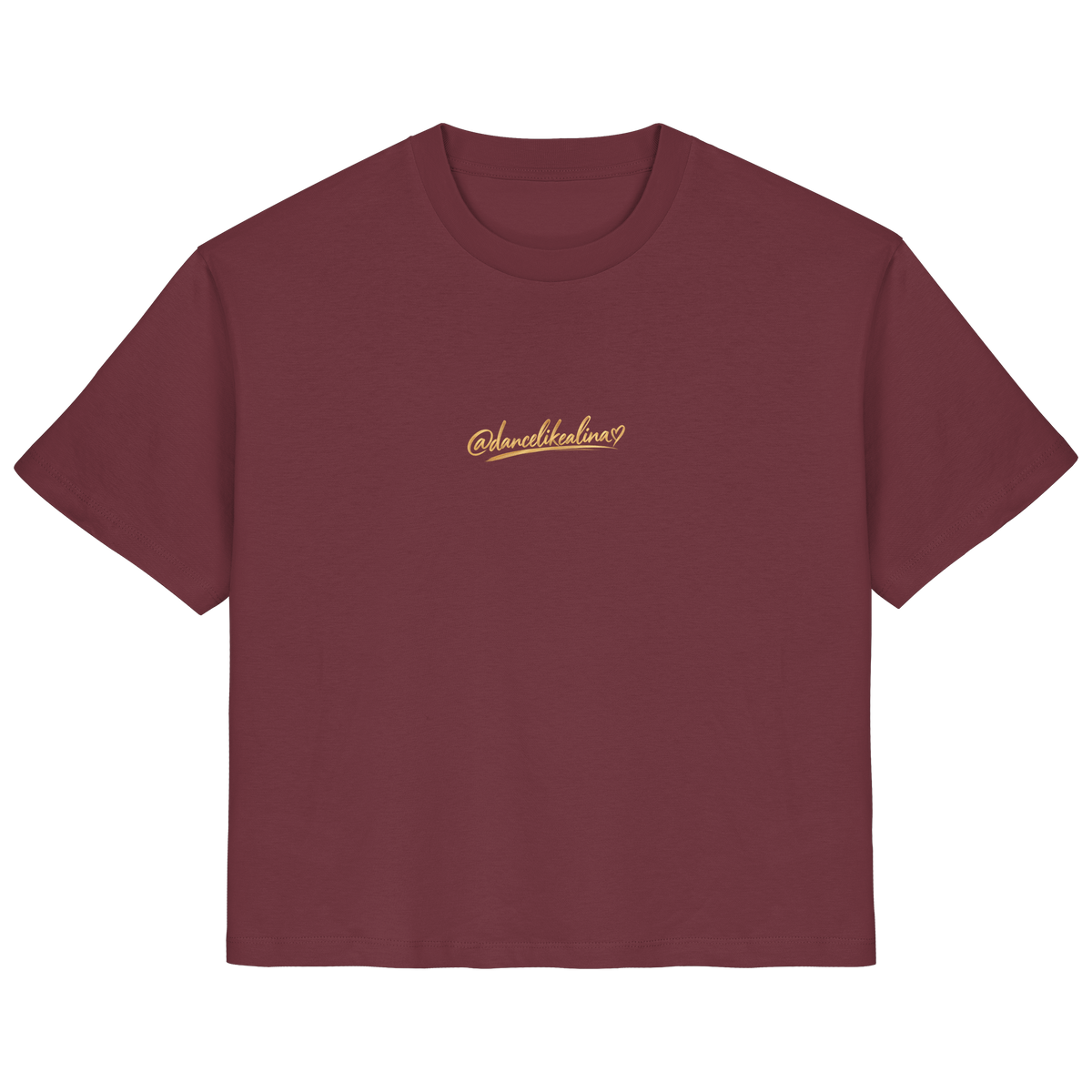 @dancelikealina Dance Shirt  - Ladies Organic Shirt