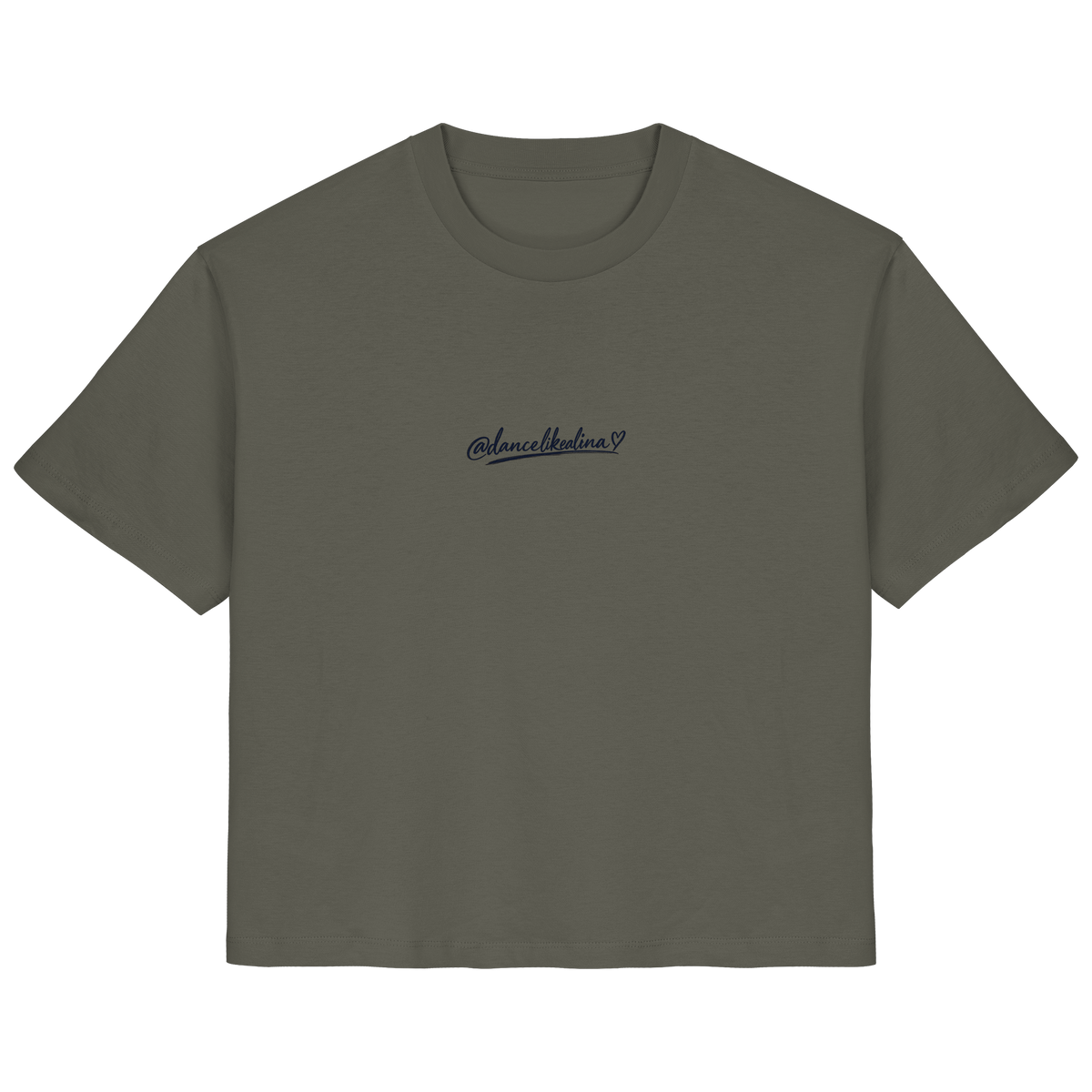 DANCE Shirt @dancelikealina - Ladies Organic Shirt