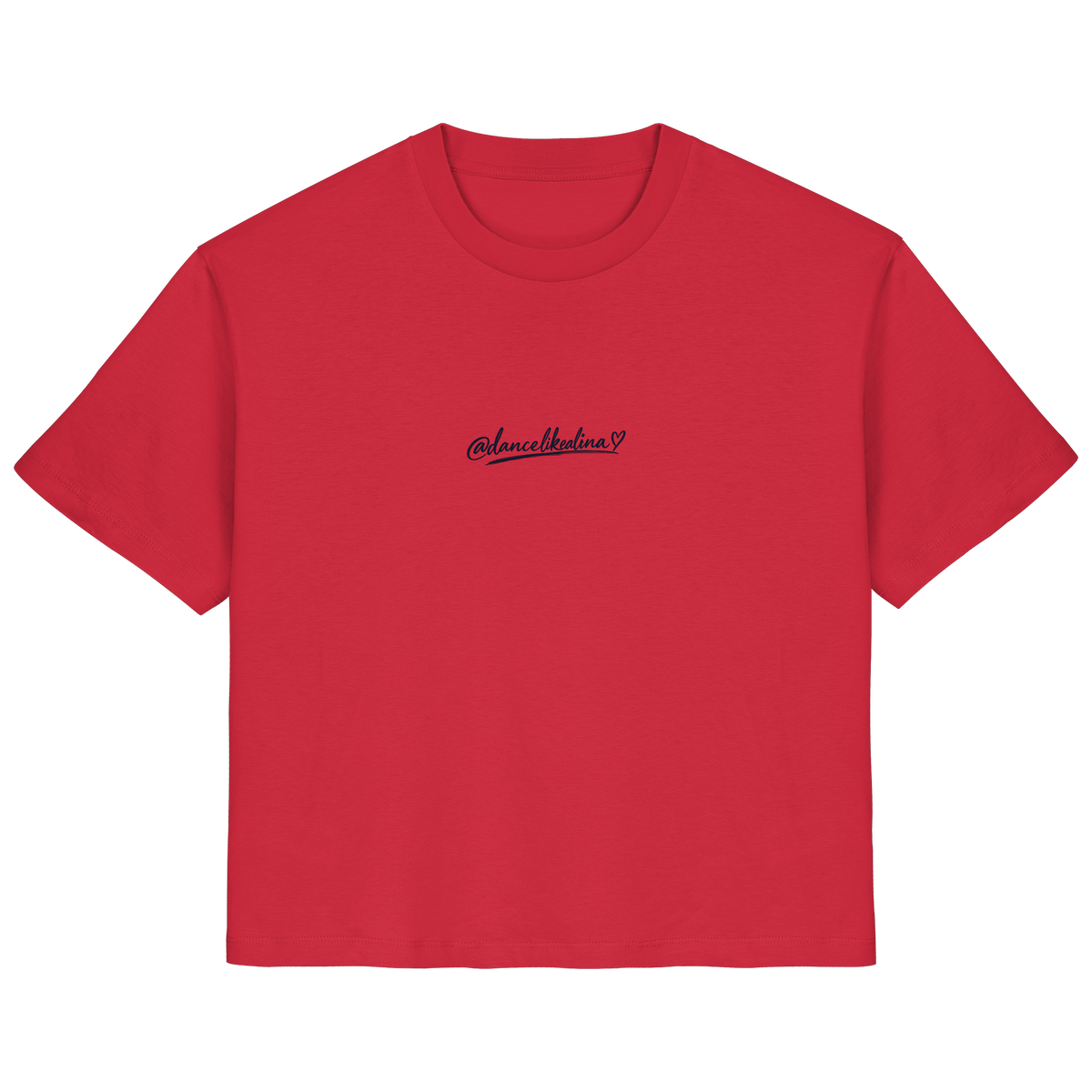 DANCE Shirt @dancelikealina - Ladies Organic Shirt