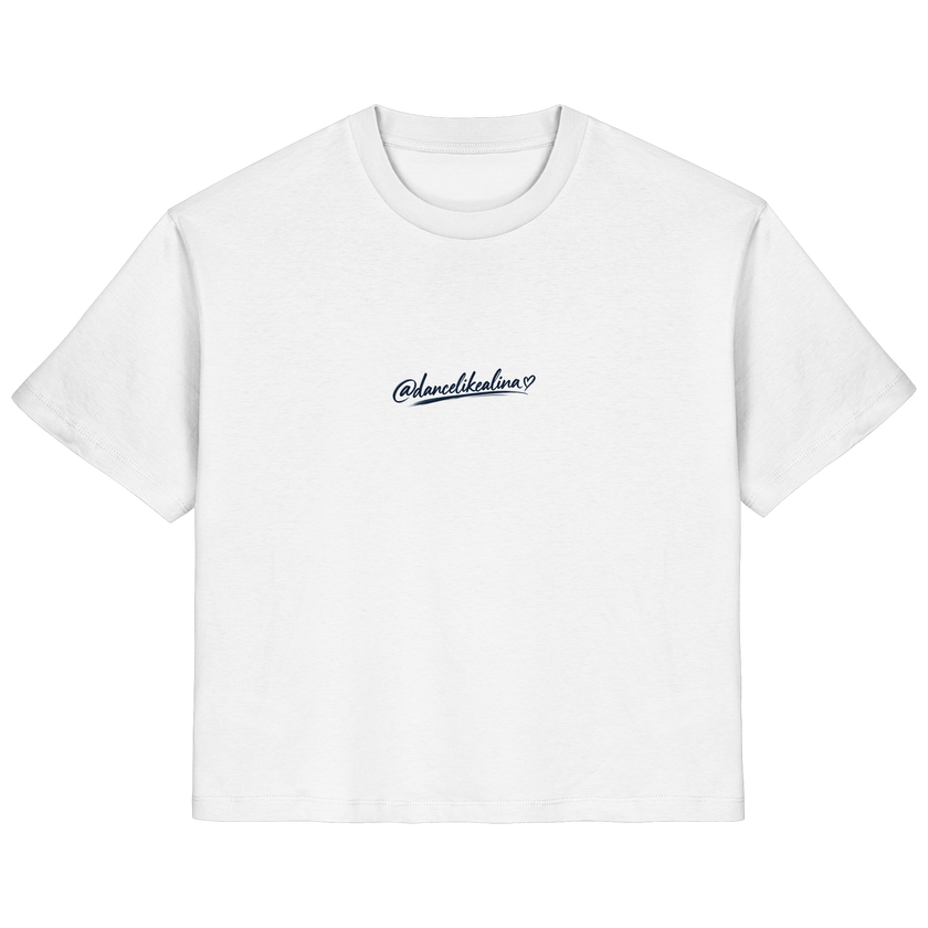 @dancelikealina Side Split Shirt  - Ladies Organic Shirt