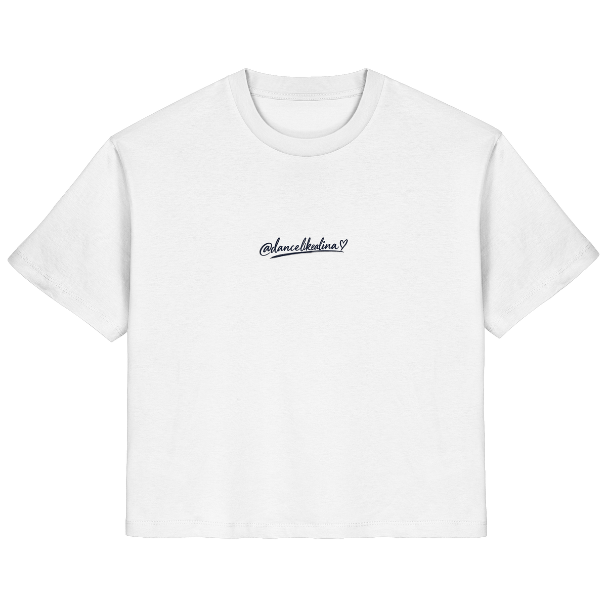 DANCE Shirt @dancelikealina - Ladies Organic Shirt