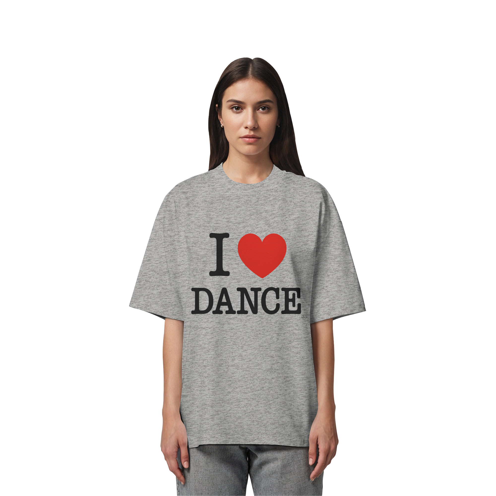 Dancer T-shirt - I love dance - Unisex - Oversized !