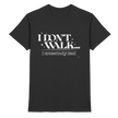 Salsa T-shirt - I don't walk I cross body lead - Unisex - Tanz T-shirt
